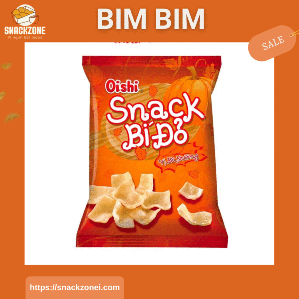 Snack bim bim Oishi đủ vị gói lớn - Hình ảnh 4