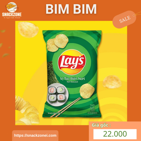 Snack Khoai tây Lays đủ vị - Hình ảnh 5
