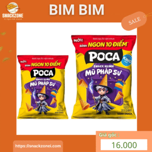 Snack Poca đủ vị giòn rụm