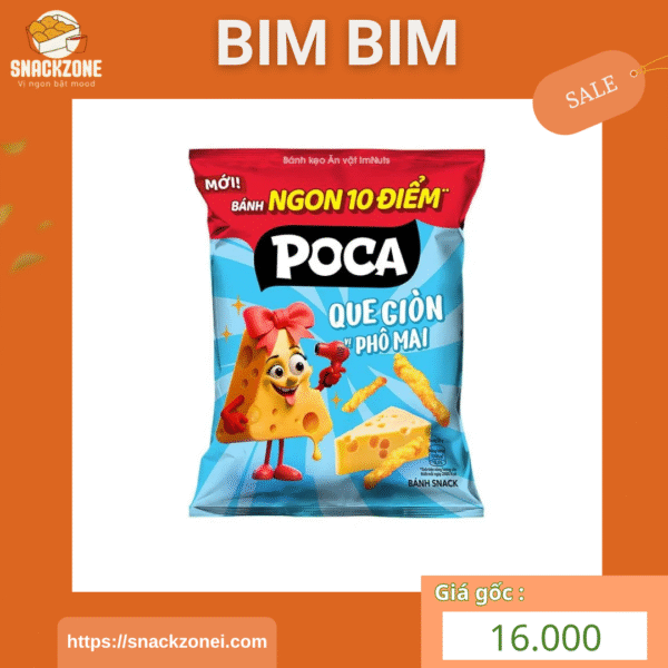 Snack Poca đủ vị giòn rụm - Hình ảnh 4