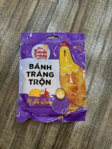 Bánh tráng trộn gà quay