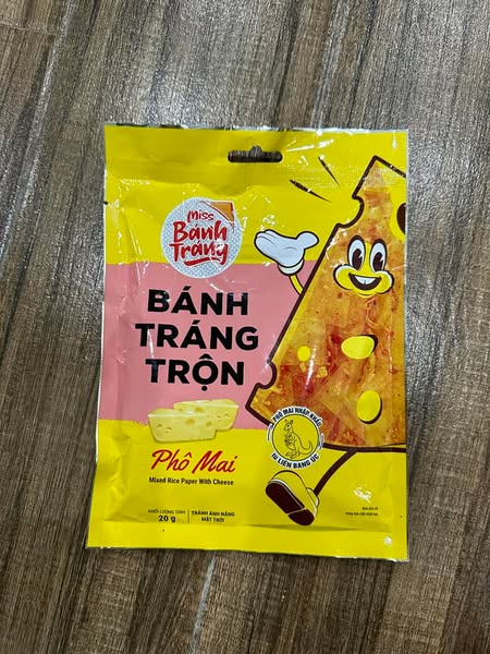 Bánh tráng trộn phô mai