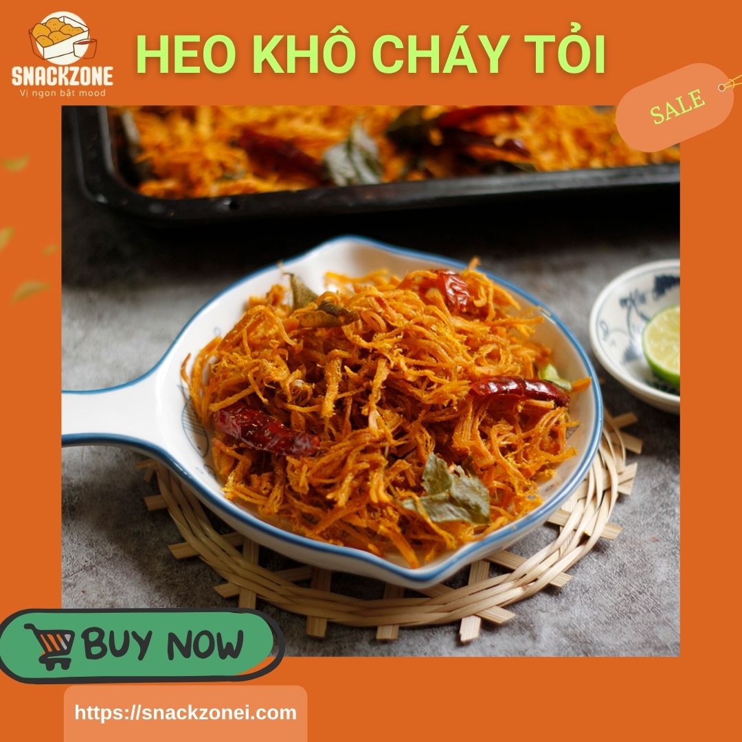 Khô gà lá chanh Snackzone