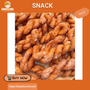 Quẩy Xoắn Đường Vặn Thừng To Giòn, Quẩy Đường, Quẩy Chiên Giòn, đồ ăn vặt, ăn vặt tuổi thơ cổng trường