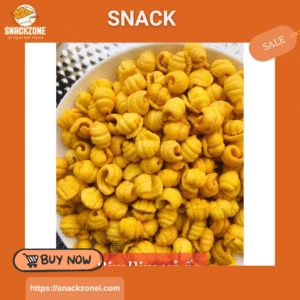 500G Snack Ốc Mít Cay, Bim Bim Hình Ốc Cay Nhẹ Giòn Tan Đậm Đà, Bim Bim Lạng