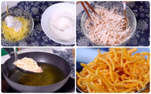 2 Cách Làm Bánh Snack Khoai Tây Sợi